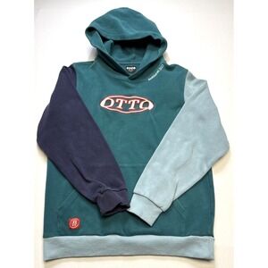 Otto By Kris Hoodie Womens Size Medium Pullover Teal